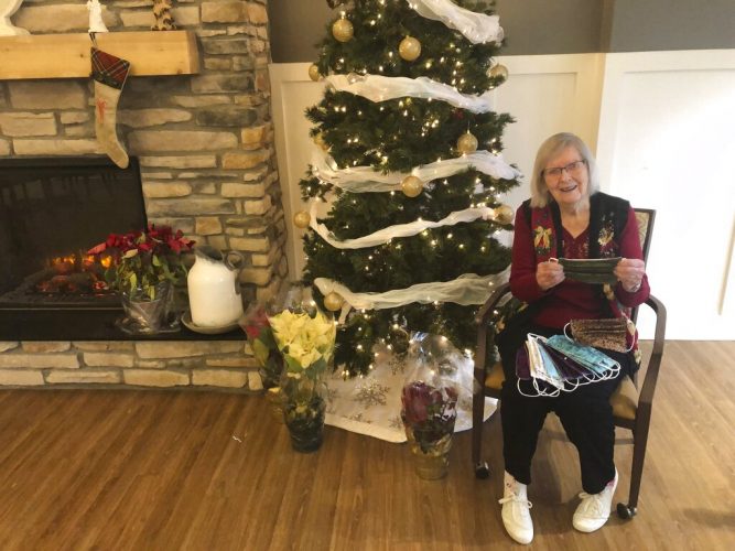 95-year-old Ohio woman interrupts mask making by surviving COVID-19